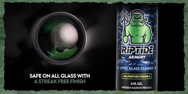 Riptide Armory Optic Glass Cleaner - Ultimate Solution for Pristine Optic Care - Unmatched Detailing Precision & Protection - Veteran Founded & Formulated by US Navy Seal (4oz) - Image 5